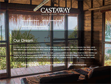Tablet Screenshot of castaway-resorts.com